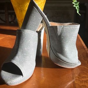 TATA  Sandals Plataform Silver Made in Italy 🇮🇹